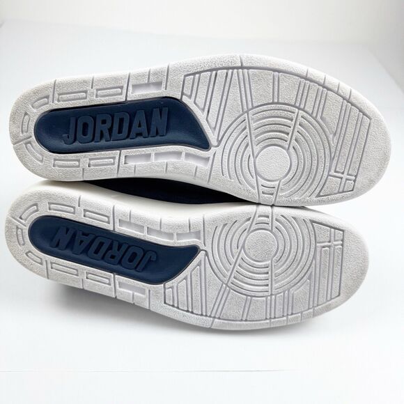 New Air Jordan 2 Retro Deconstructed Thunder Blue Mens Size 8 EUC 897521-402 - Picture 13 of 14